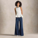 CIGALAS Jeans donna 147 Wide Leg 3Y Blue