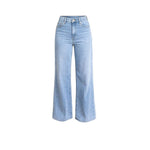CIGALAS Jeans donna 167 Palazzo crop Denim