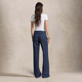 CIGALAS Jeans donna 230 1Y Chino Flare Blue