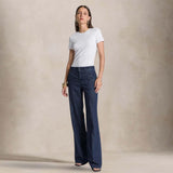 CIGALAS Jeans donna 230 1Y Chino Flare Blue