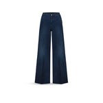 CIGALAS Jeans donna a palazzo crop 239 2Y Denim Scuro