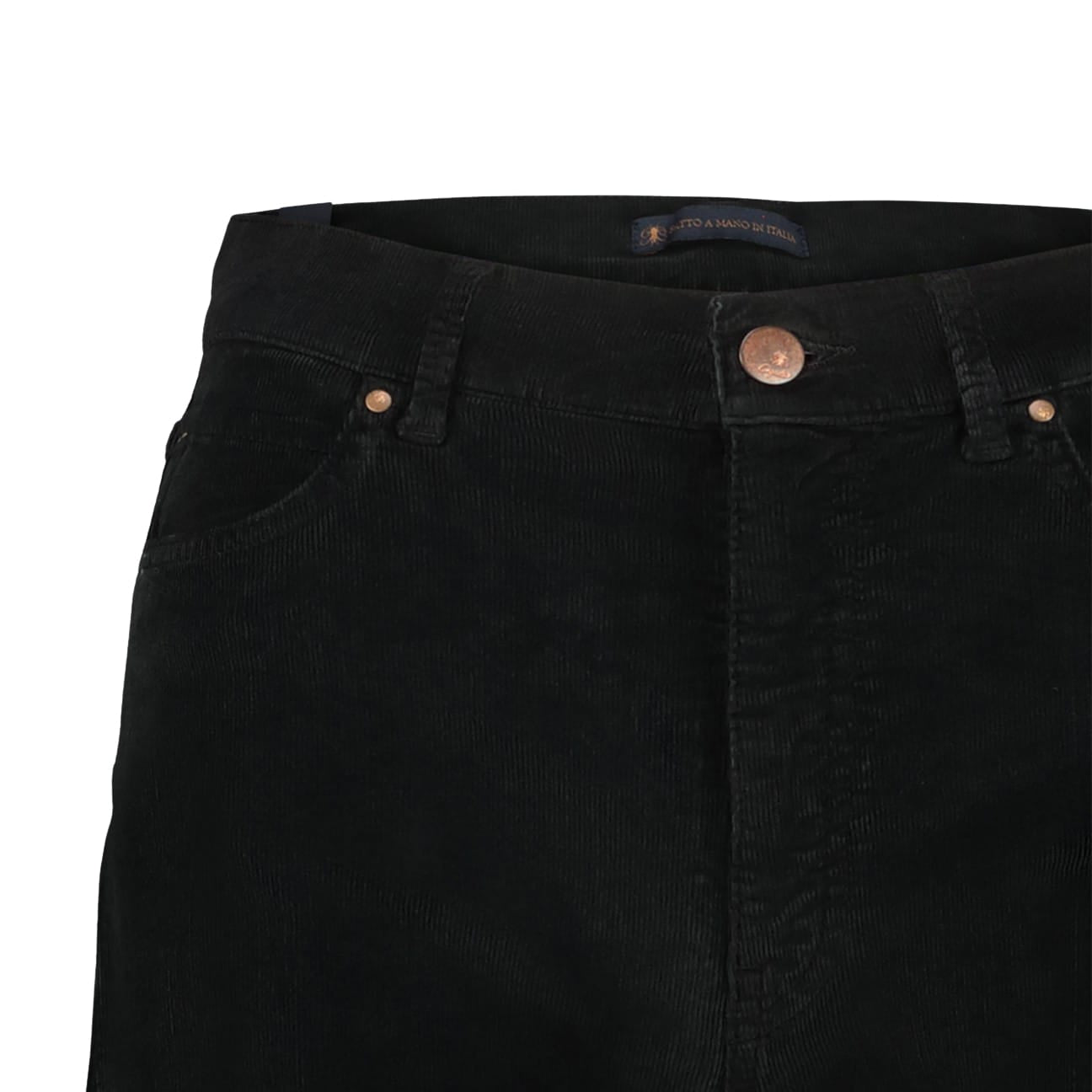 CIGALAS Pantalone 138 in velluto Nero