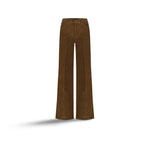 CIGALAS Pantalone 138 in velluto Tabacco