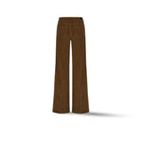 CIGALAS Pantalone 138 in velluto Tabacco