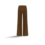 CIGALAS Pantalone 138 in velluto Tabacco