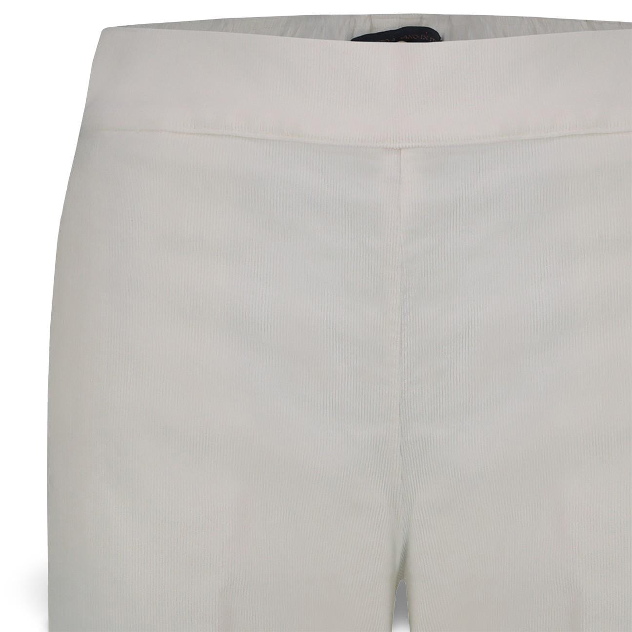 CIGALAS Pantalone donna 195 in velluto Ecrù