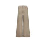 CIGALAS Pantaloni donna 147 Dyed in lino e cotone  Sabbia