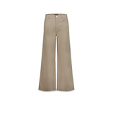 CIGALAS Pantaloni donna 147 Dyed in lino e cotone  Sabbia