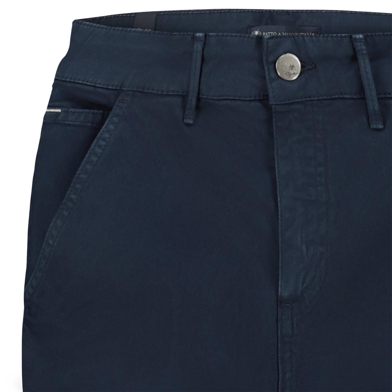 CIGALAS Pantaloni donna 230 Chino Flare Blue