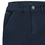 CIGALAS Pantaloni donna 230 Chino Flare Blue