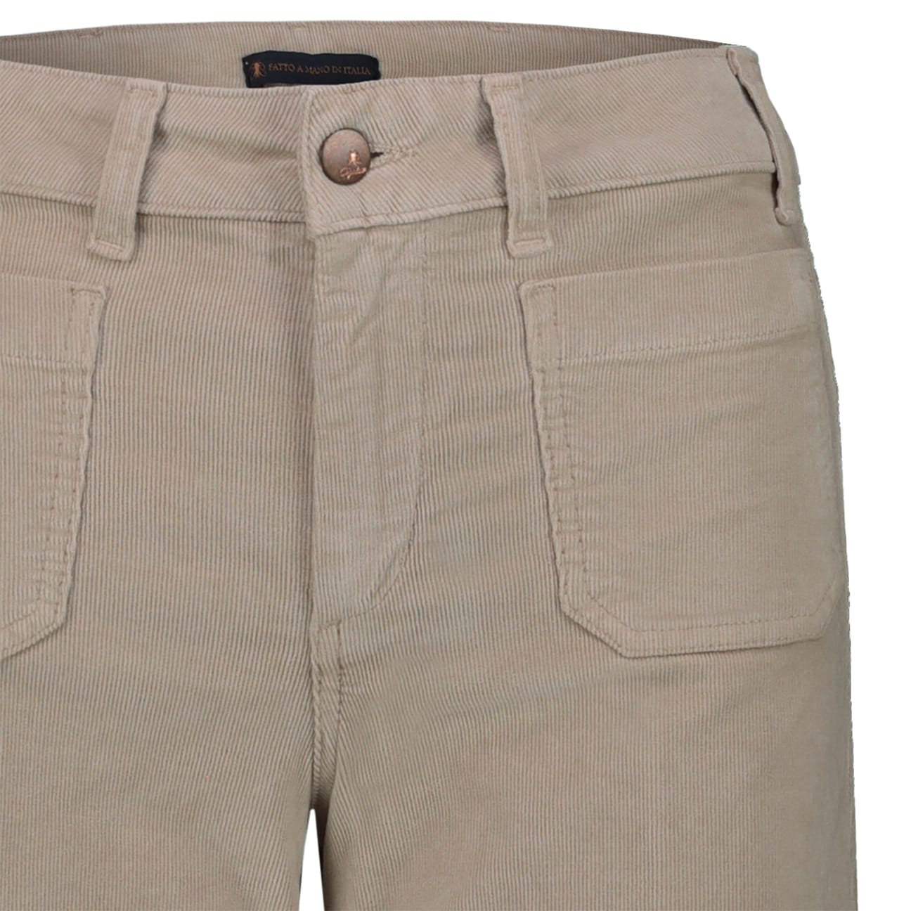 CIGALAS Pantaloni donna 237  in velluto Avana