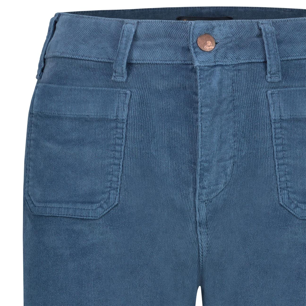 CIGALAS Pantaloni donna 237 in velluto Ottanio