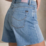 CIGALAS Short donna in denim Blue