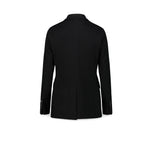 CIRCOLO1901 Blazer donna in piquet di cotone Nero