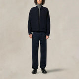 CIRCOLO1901 Bomber in lana Blue