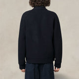 CIRCOLO1901 Bomber in lana Blue