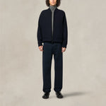 CIRCOLO1901 Bomber in lana Blue