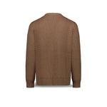 CIRCOLO1901 Cardigan uomo in pura lana Beige