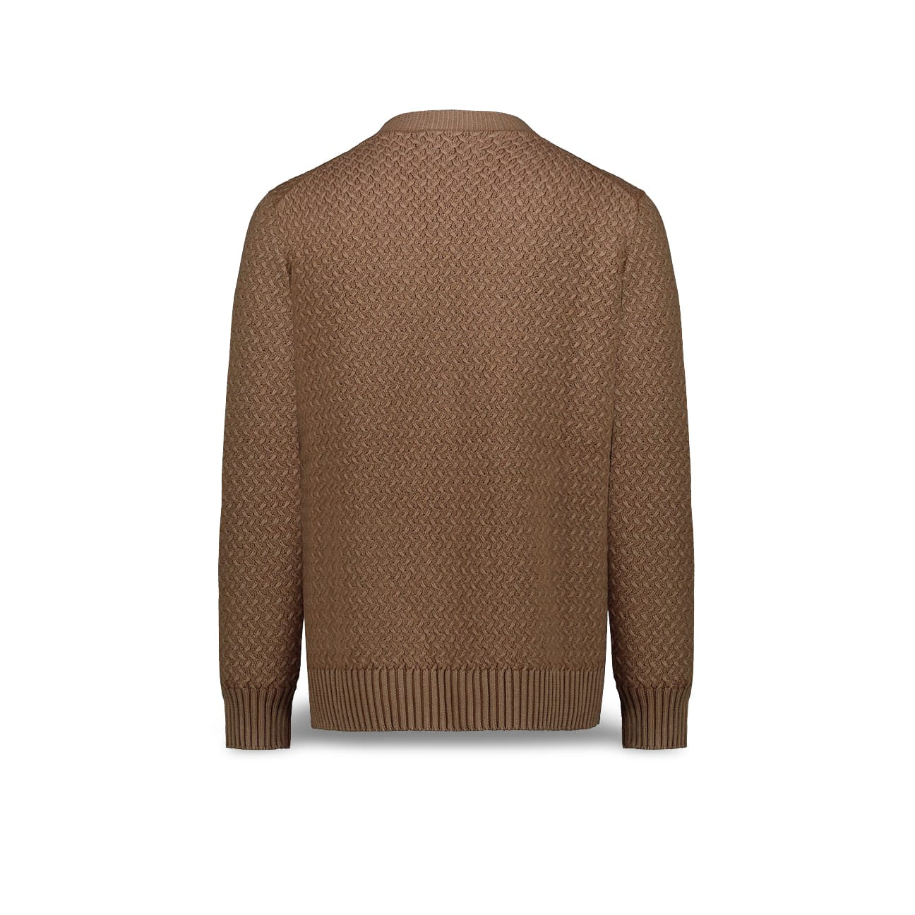 CIRCOLO1901 Cardigan uomo in pura lana Beige