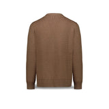 CIRCOLO1901 Cardigan uomo in pura lana Beige