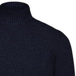 CIRCOLO1901 Dolcevita uomo in lana Blue