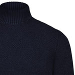 CIRCOLO1901 Dolcevita uomo in lana Blue