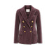 CIRCOLO1901 Giacca donna doppiopetto Grape