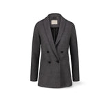 CIRCOLO1901 Giacca donna doppiopetto Grigio