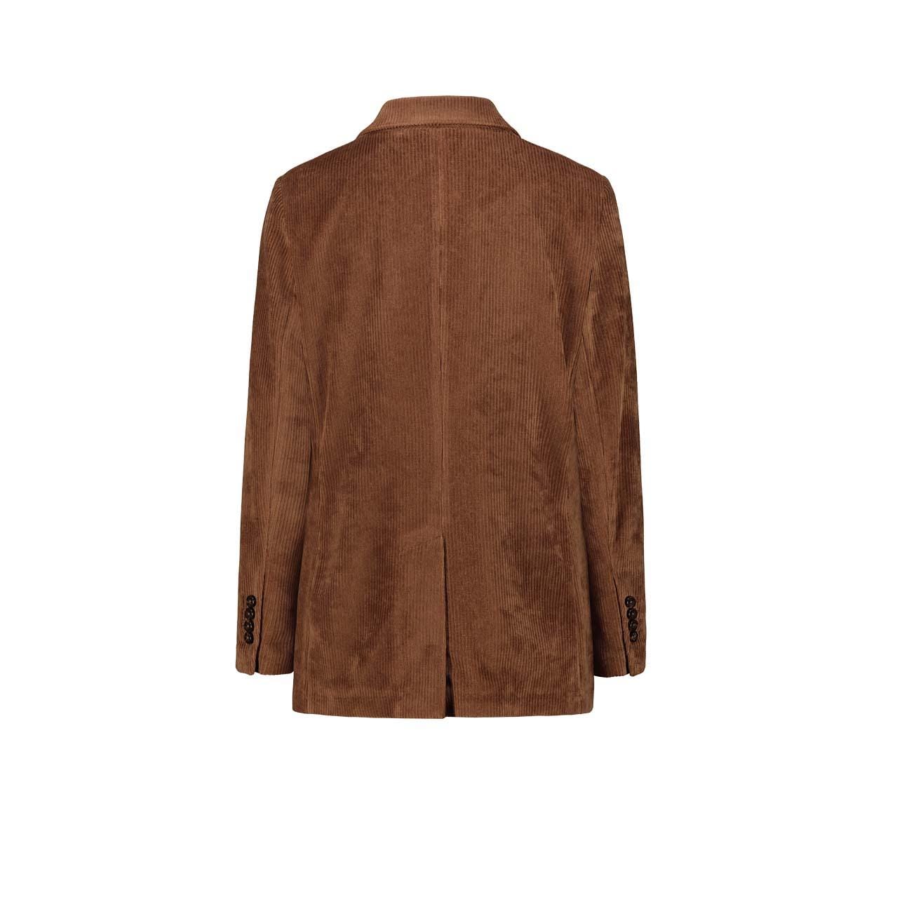 CIRCOLO1901 Giacca donna doppiopetto in velluto Borgogna