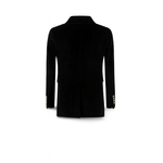 CIRCOLO1901 Giacca donna doppiopetto in velluto Nero