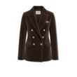 Giacca donna doppiopetto Marrone