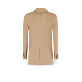 CIRCOLO1901 Giacca donna dopppiopetto in lana Cammello