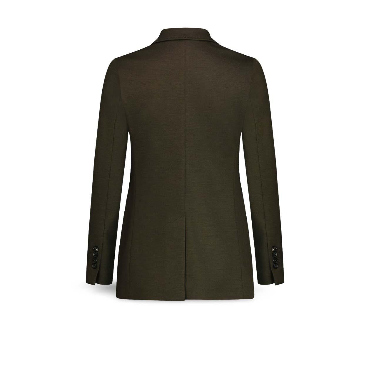 CIRCOLO1901 Giacca donna in Jersey di  lana Verde Militare