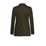 CIRCOLO1901 Giacca donna in Jersey di  lana Verde Militare