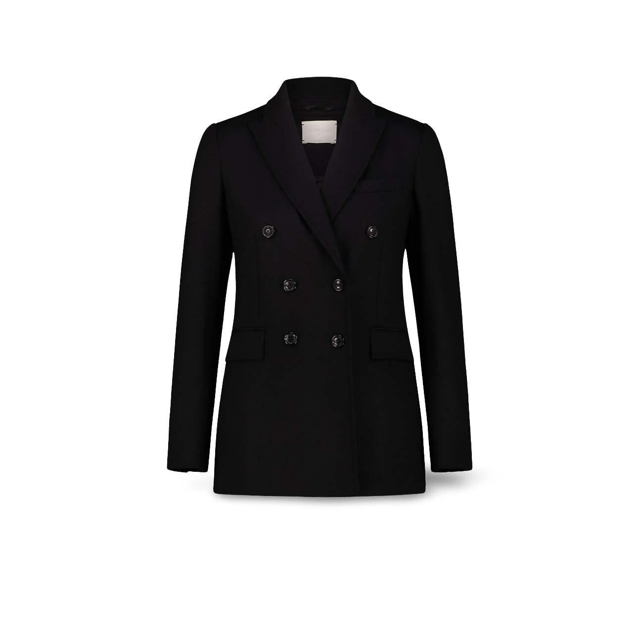 CIRCOLO1901 Giacca donna in Jersey di  lana Verde Nero