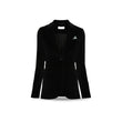 Veste femme en velours noir