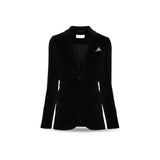 CIRCOLO1901 Giacca donna in velluto Nero