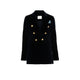 CIRCOLO1901 Giacca donna in velluto Nero
