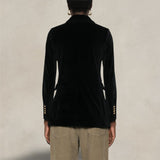 CIRCOLO1901 Giacca donna in velluto Nero