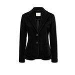 CIRCOLO1901 Giacca donna in velluto Slim Fit Nero