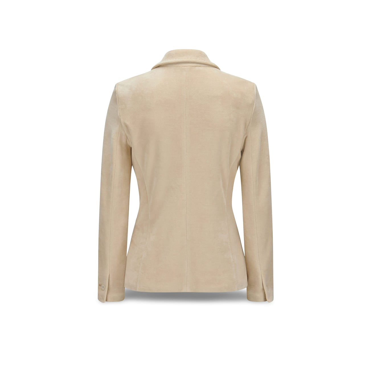 CIRCOLO1901 Giacca donna in velluto Slim Fit Panna