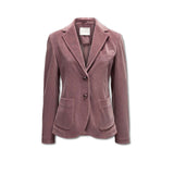 CIRCOLO1901 Giacca donna in velluto Slim Fit Rosa Antico