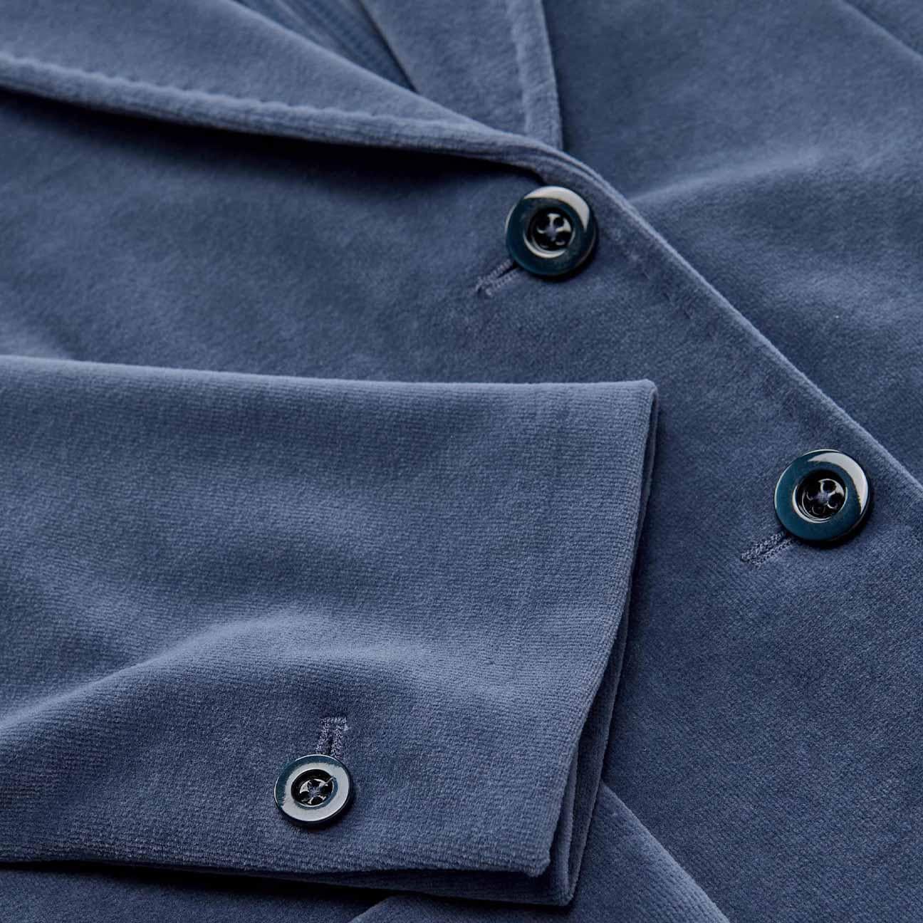 CIRCOLO1901 Giacca donna monopetto in velluto Carta da Zucchero