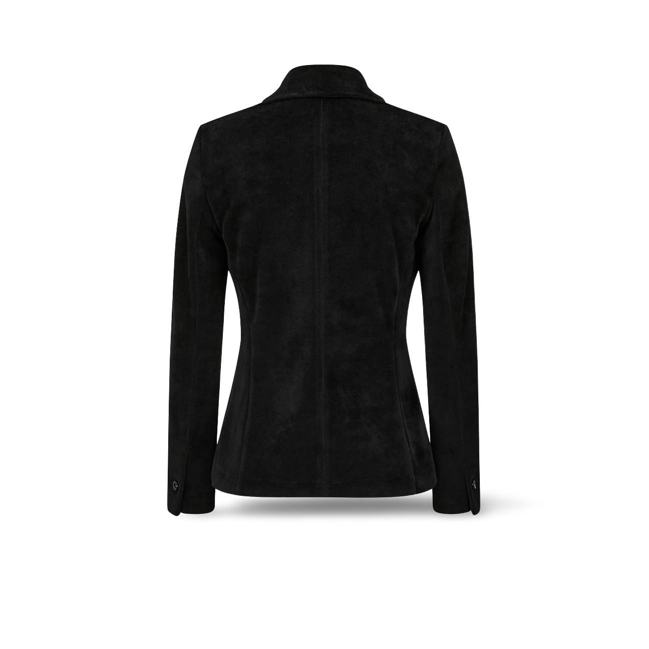 CIRCOLO1901 Giacca donna monopetto in velluto Nero