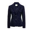 Giacca donna monopetto Slim in velluto Blue