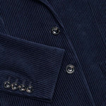 CIRCOLO1901 Giacca donna monopetto Slim in velluto Blue