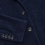 CIRCOLO1901 Giacca donna monopetto Slim in velluto Blue