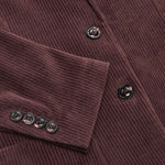 CIRCOLO1901 Giacca donna monopetto Slim in velluto Cinnamon