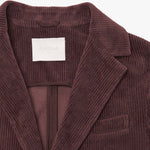 CIRCOLO1901 Giacca donna monopetto Slim in velluto Cinnamon