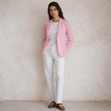 CIRCOLO1901 Giacca donna Slim  monopetto Rosa